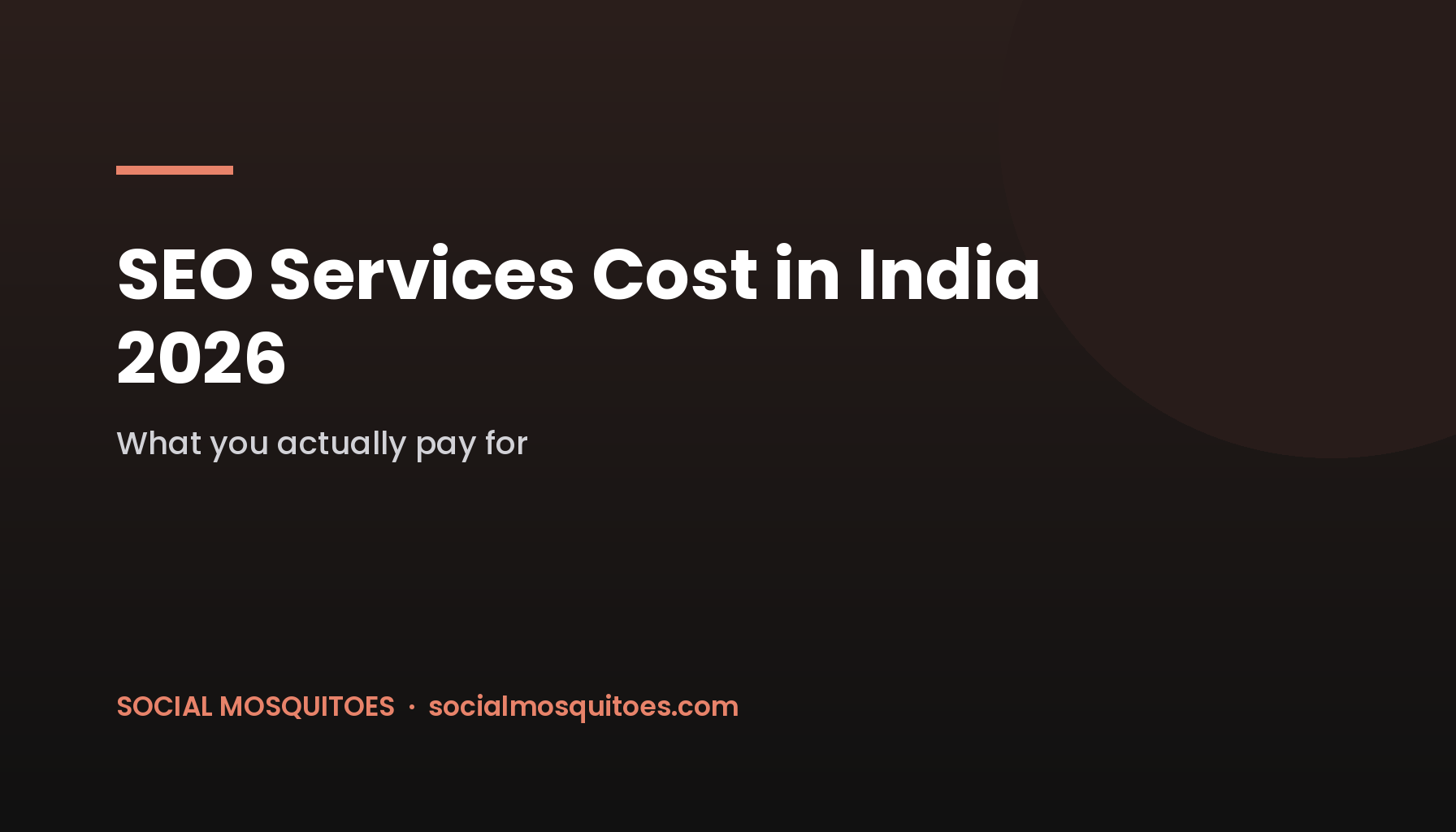 Social Media Marketing Cost in India 2026: Full Guide