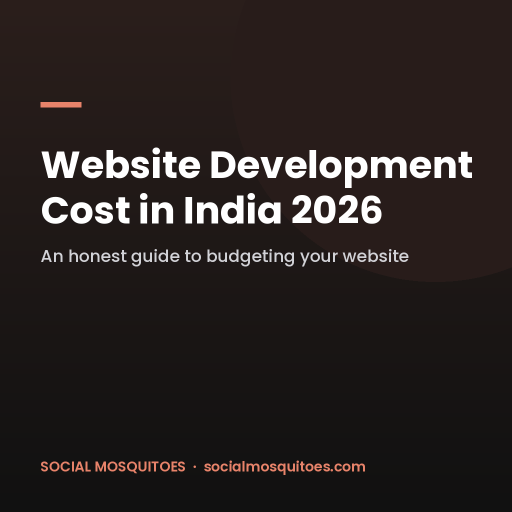 Website Development Cost in India 2026: Honest Guide