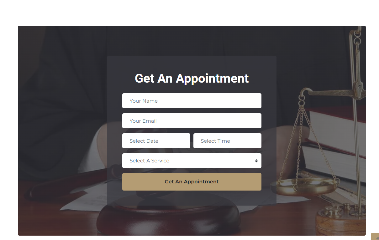 Delhi Trademark website design, section screenshot 3